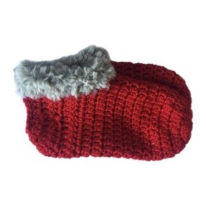 Crochet Christmas Booties